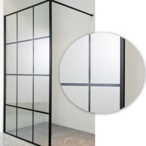 Tuš paravan „JOY III“ jednodelni providno staklo 8mm; H-200cm